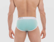 PUMP! Brief Milkshake Cotton Elastic Briefs Green Mint 12074
