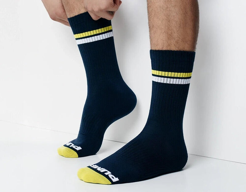 PUMP! Crew Sock Recharge Classic Sporty Socks Elastic Arch Bands 410141