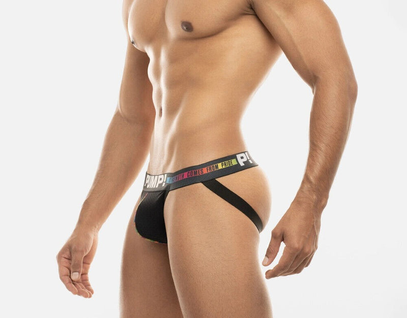 PUMP! Jockstrap Pride Strenght Rear Elastic Pride Jock Multicolored  15080