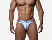 PUMP! Jockstrap Spectrum Mesh Soft Cotton Lining Bold Waistband Jock 15089 175
