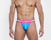 PUMP! Low - Rise Thongs Fuchsia Elastic Sugar Rush Mesh Thong 170003