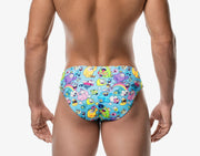 PUMP! Swimwear Funtopia Water Cheeky UPF 50+ Swim Briefs Eco Fabric 13020 114