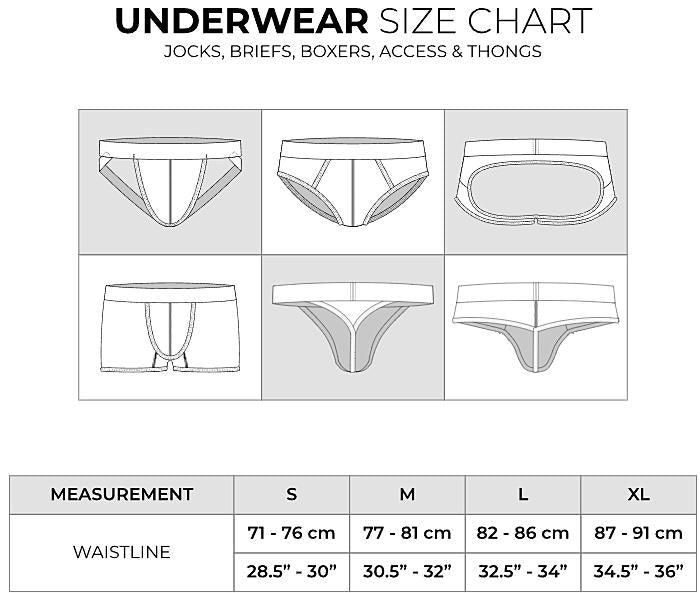 PUMP! Whisper Brief Subtly Sheer Stripes Nylon Cup 40mm Matt White 120786