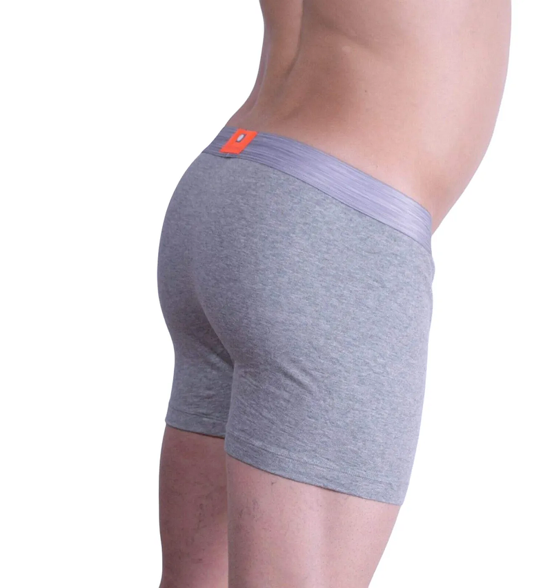 Punto Blanco Boxer Seeking Cotton Boxer Long Confortable Gris-Orang 3458 27