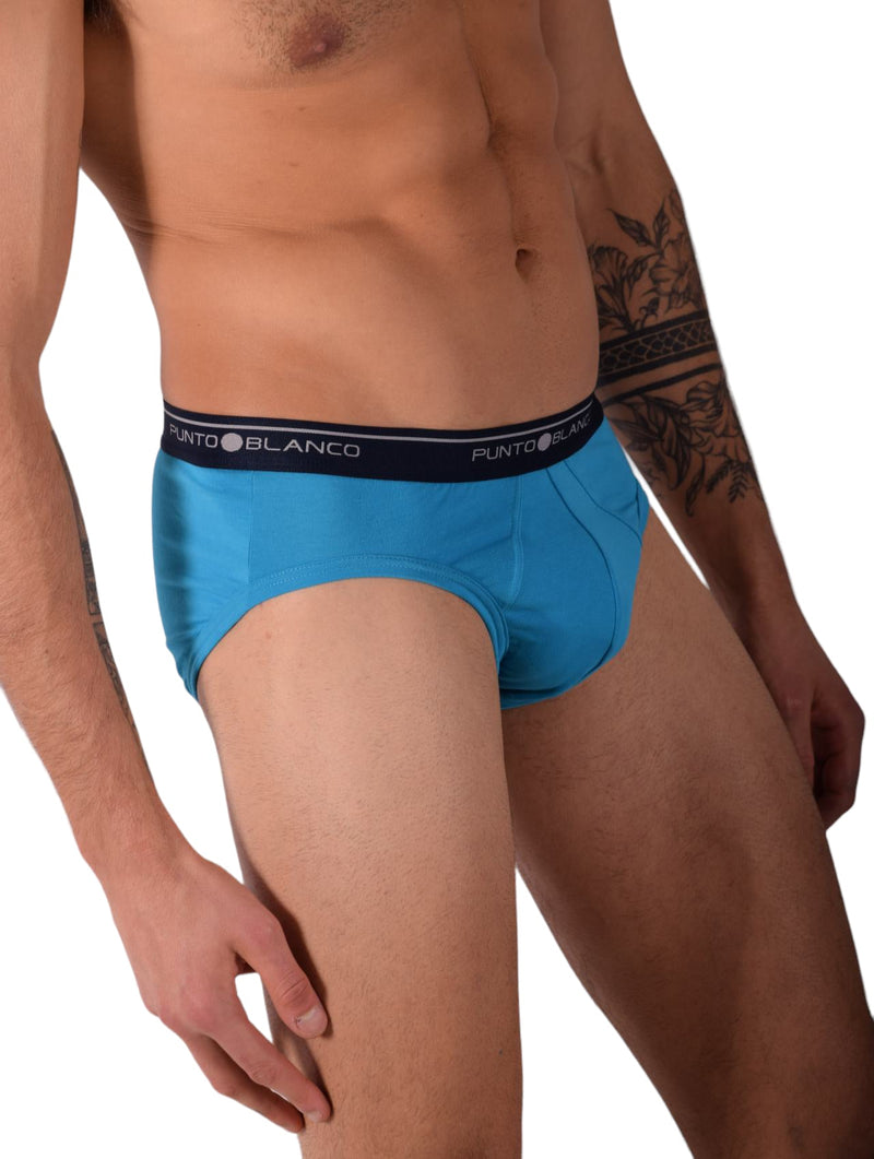 Punto Blanco Small Briefs Basix 53489-10 Aqua P2