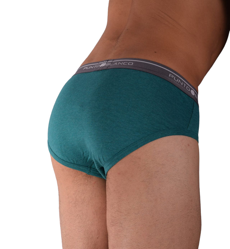 Punto Blanco Small Briefs Basix 53489-10 Green P13