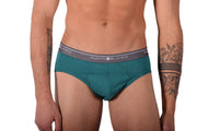 Punto Blanco Small Briefs Basix 53489-10 Green P13