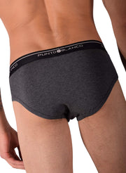 Punto Blanco Small Briefs Basix 53489-10 Grey P5