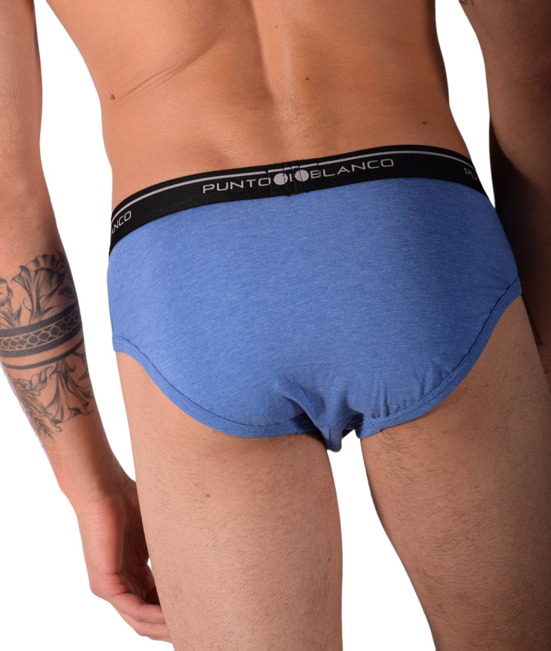 Punto Blanco Small Briefs Basix 53489-10 Light Blue P7