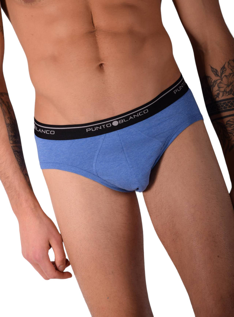 Punto Blanco Small Briefs Basix 53489-10 Light Blue P7