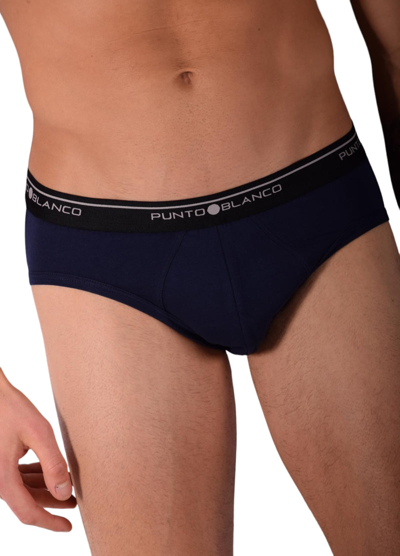 Punto Blanco Small Briefs Basix 53489-10 Navy P6