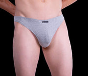 Punto Blanco Thongs Invisible Soft Cotton Tangas Grey 3620 13