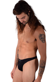 Punto Blanco Thongs Invisible Soft Cotton Thong Black 3620 13