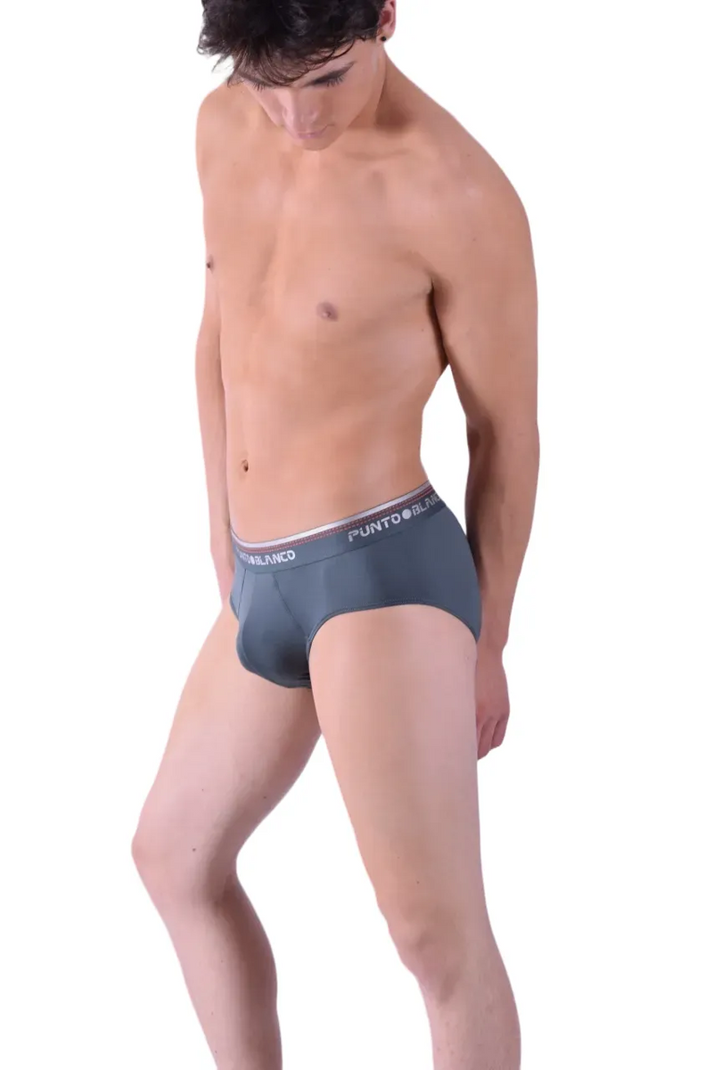 Punto Blanco Brief Community Briefs Stretched Slip Khaki 3461 12