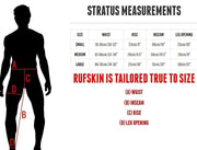 RUFSKIN 3/4 Length Lounge Legging Stratus Stretch Cotton Slub Jersay Cloud 768