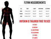 RUFSKIN Bodysuit Flynn Cotton Stretch Ribbed Knit Exoosing Back Cut - Out Olive 686