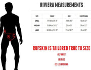 RUFSKIN Cheeky Briefs RIVIERA Stretch Interlock Twist Yarn White 428