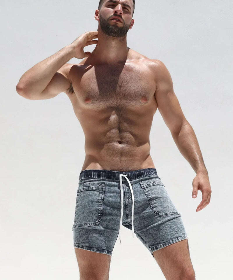 RUFSKIN Short CELSO Denim Essential 4-Patch Pockets Adjustable Inner Drawcord