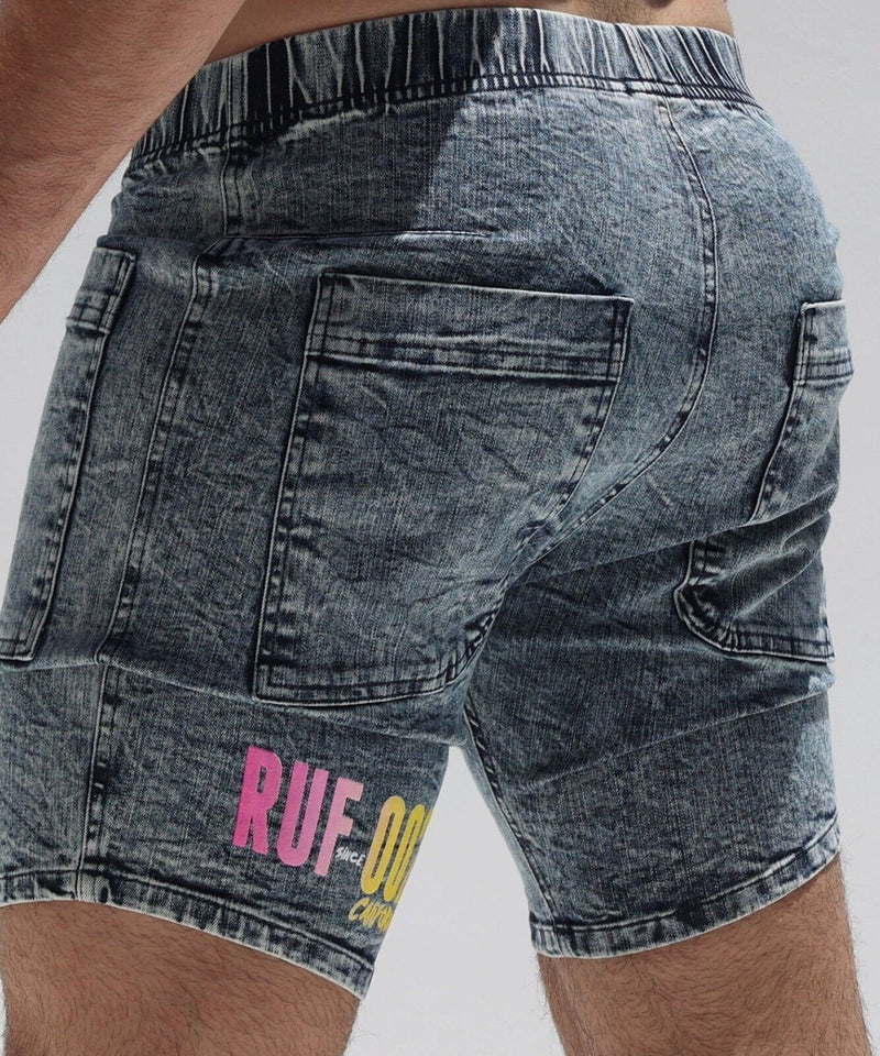 RUFSKIN Short CELSO Denim Essential 4-Patch Pockets Adjustable Inner Drawcord