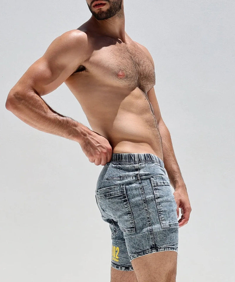 RUFSKIN Short CELSO Denim Essential 4-Patch Pockets Adjustable Inner Drawcord
