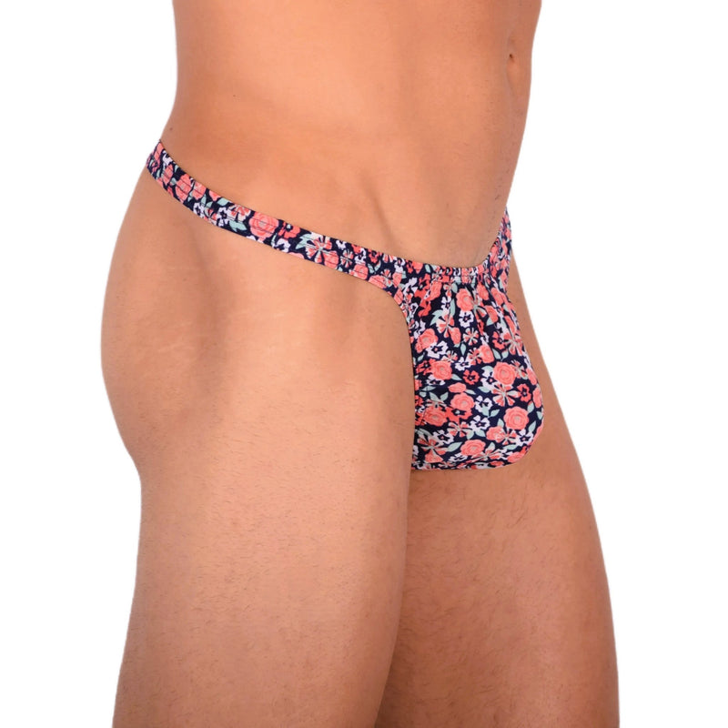 S SMU Sensual Floral Explosion Thong 33729 MX155