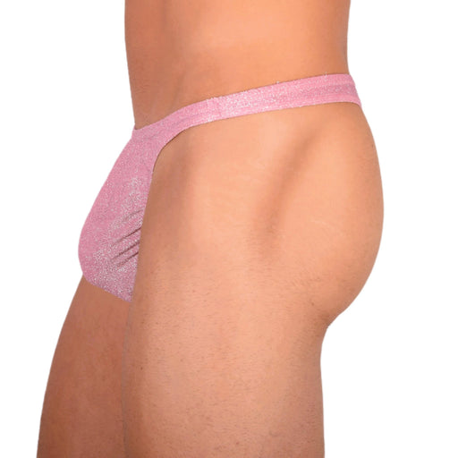 S SMU Sensual Glitter - Pink Party Thong 33679 MX151