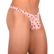 S SMU Sensual Pink Fruits Thong 33678 MX154