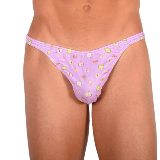 S SMU Sensual Purple Thong 33683 MX151
