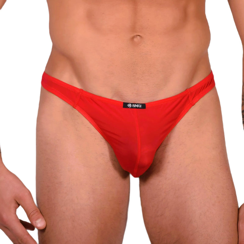 S SMU Sensual Red Thong 33633 MX143