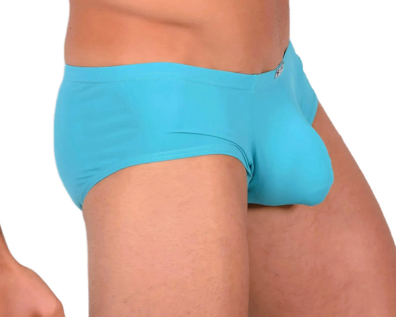 S SMU Sensual Turquoise Brief 33636 MX144