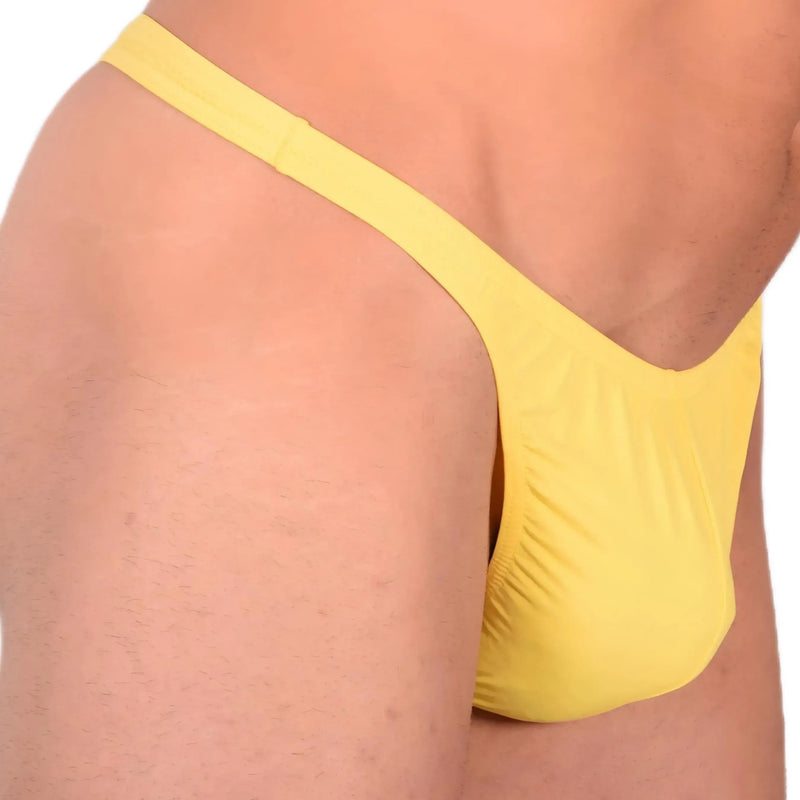 S SMU Sensual Yellow Thong 33531 MX136