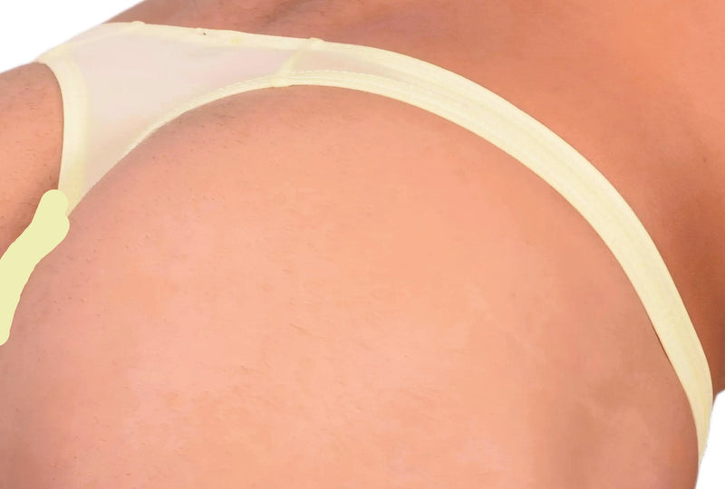 S SMU Sensual Yellow Thong 33634 MX146