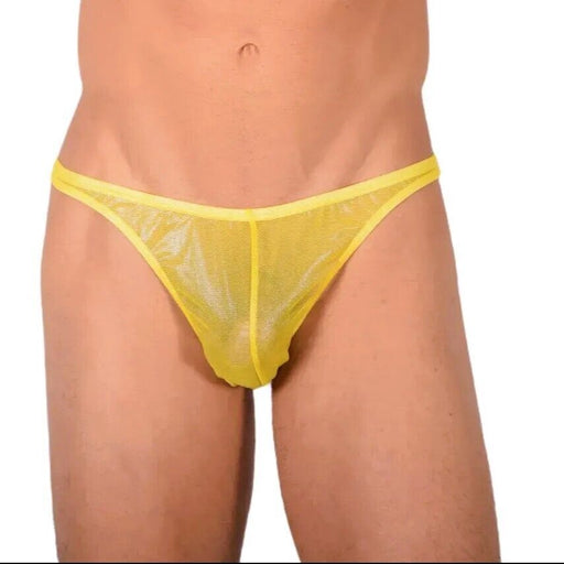 S SMU Sensual Yellow Thong MX20 341201