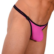 S SMU Sexy Detachable Pink - Black Thong 33851 MX177