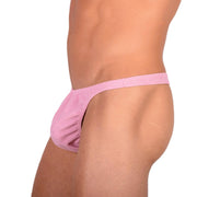 S SMU Sexy Glitter Pink Thong 33708 MX152