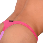 S SMU Sexy Pink Thong 33869 MX176