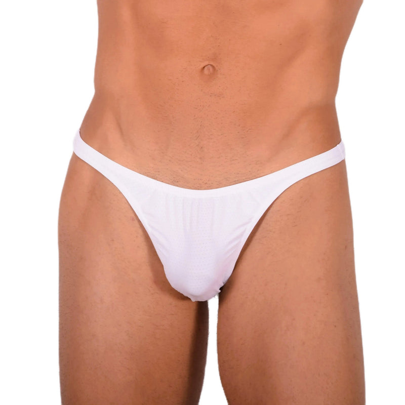 S SMU Sexy Pure White Thong 33843 MX177