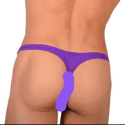 S SMU Sexy Purple Thong 33829 MX174