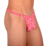 S SMU Sexy Red Thong 33691 MX155
