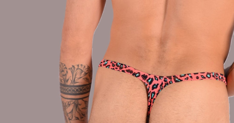 S/M SMU Sous-vêtements pour hommes String à boutons-pression 33246 MX11