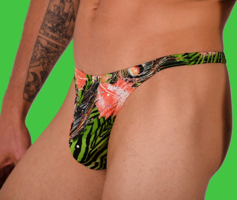 S/M SMU Mens Soft Thong Sparkling 33427 MX11