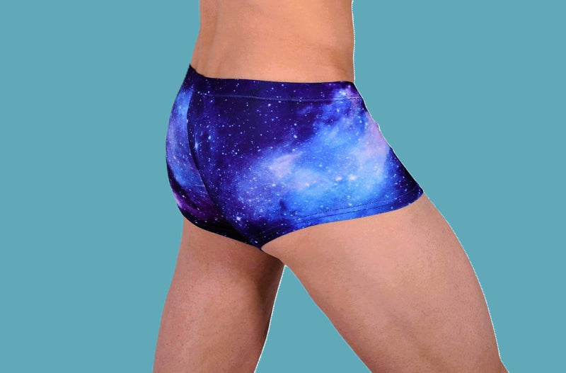 SMU Twilight Mini Boxer Coupe Sport Bleu Mix P01705 H41