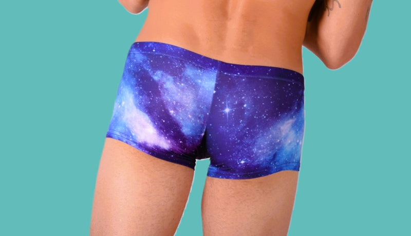 SMU Twilight Mini Boxer Coupe Sport Bleu Mix P01705 H41