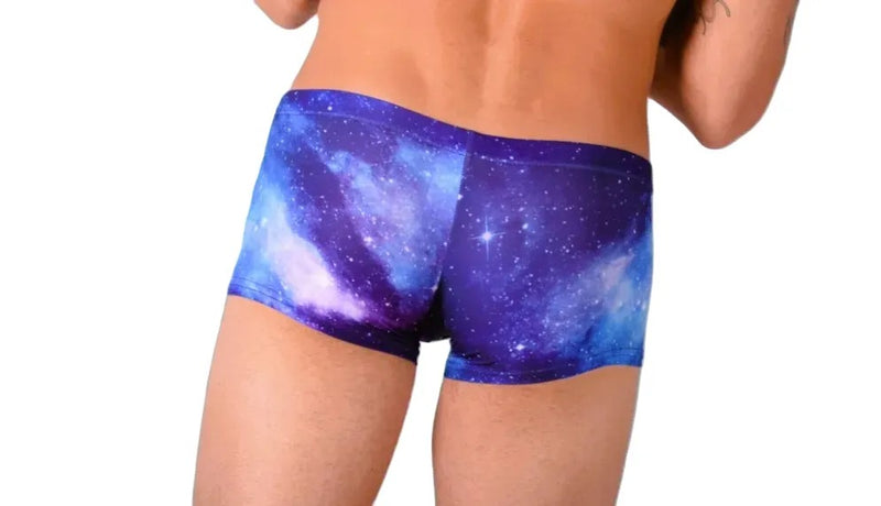 SMU Twilight Mini Boxer Coupe Sport Bleu Mix P01705 H41