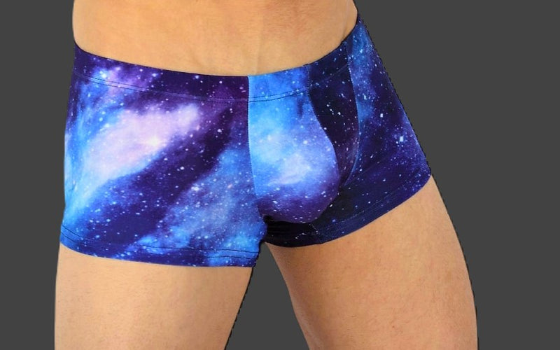 SMU Twilight Mini Boxer Coupe Sport Bleu Mix P01705 H41