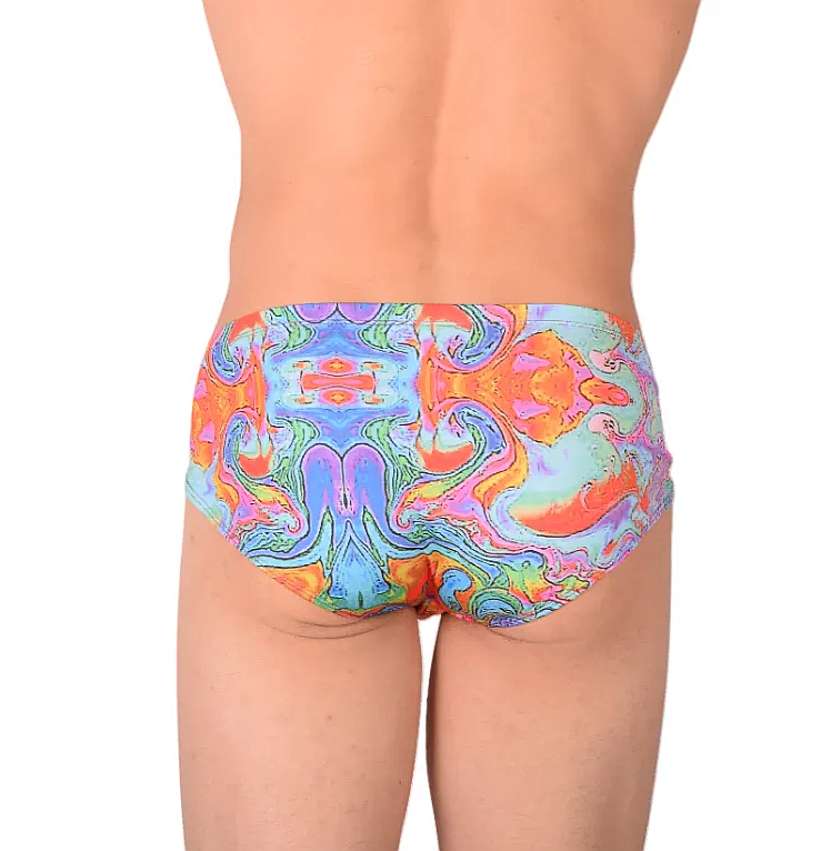 Pikante Slip coupe française Aladin Matrix Print 8715 2