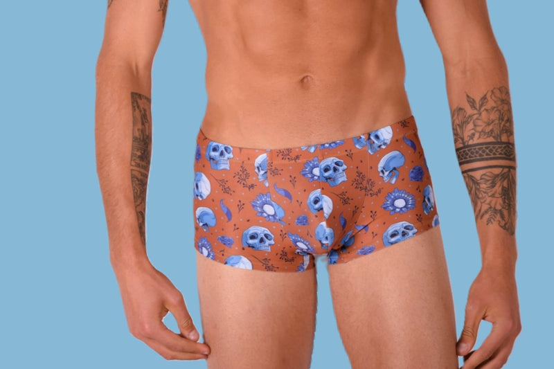 SMU Mini Hipster Skulls Tissu Doux Cuivre P01005 H44