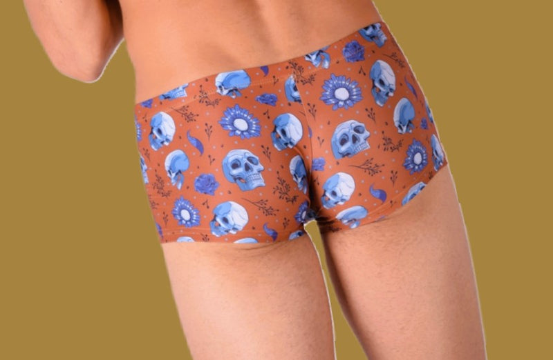 SMU Mini Hipster Skulls Tissu Doux Cuivre P01005 H44