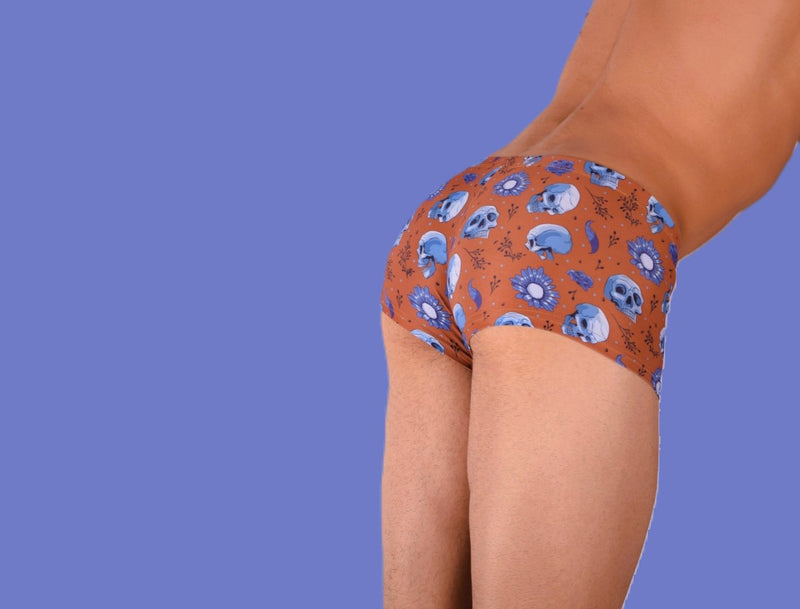 SMU Mini Hipster Skulls Tissu Doux Cuivre P01005 H44