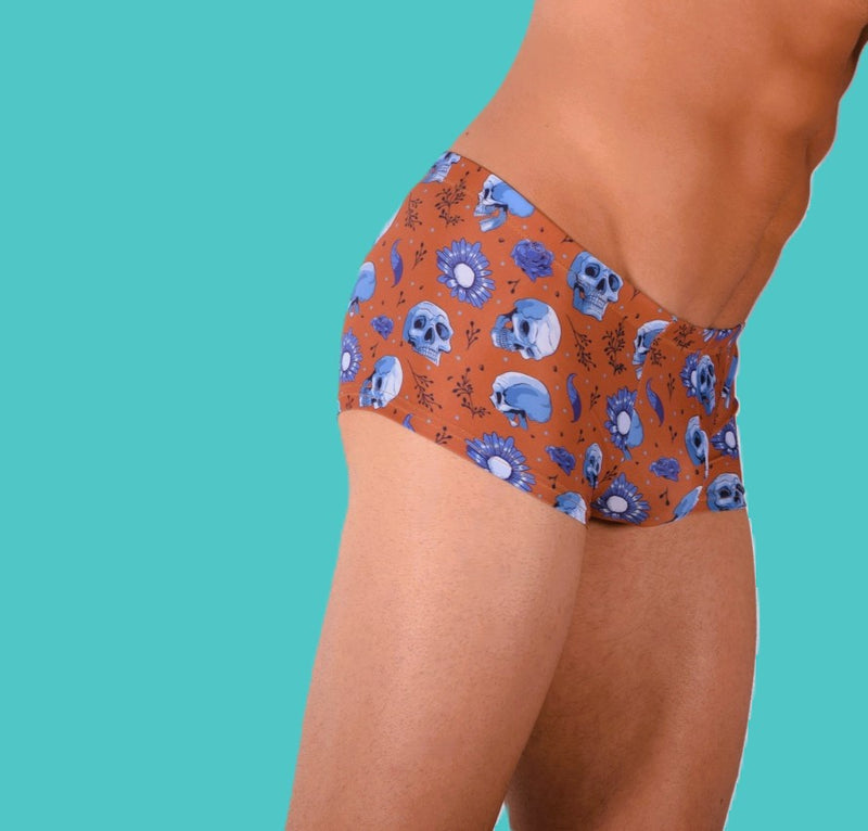 SMU Mini Hipster Skulls Tissu Doux Cuivre P01005 H44